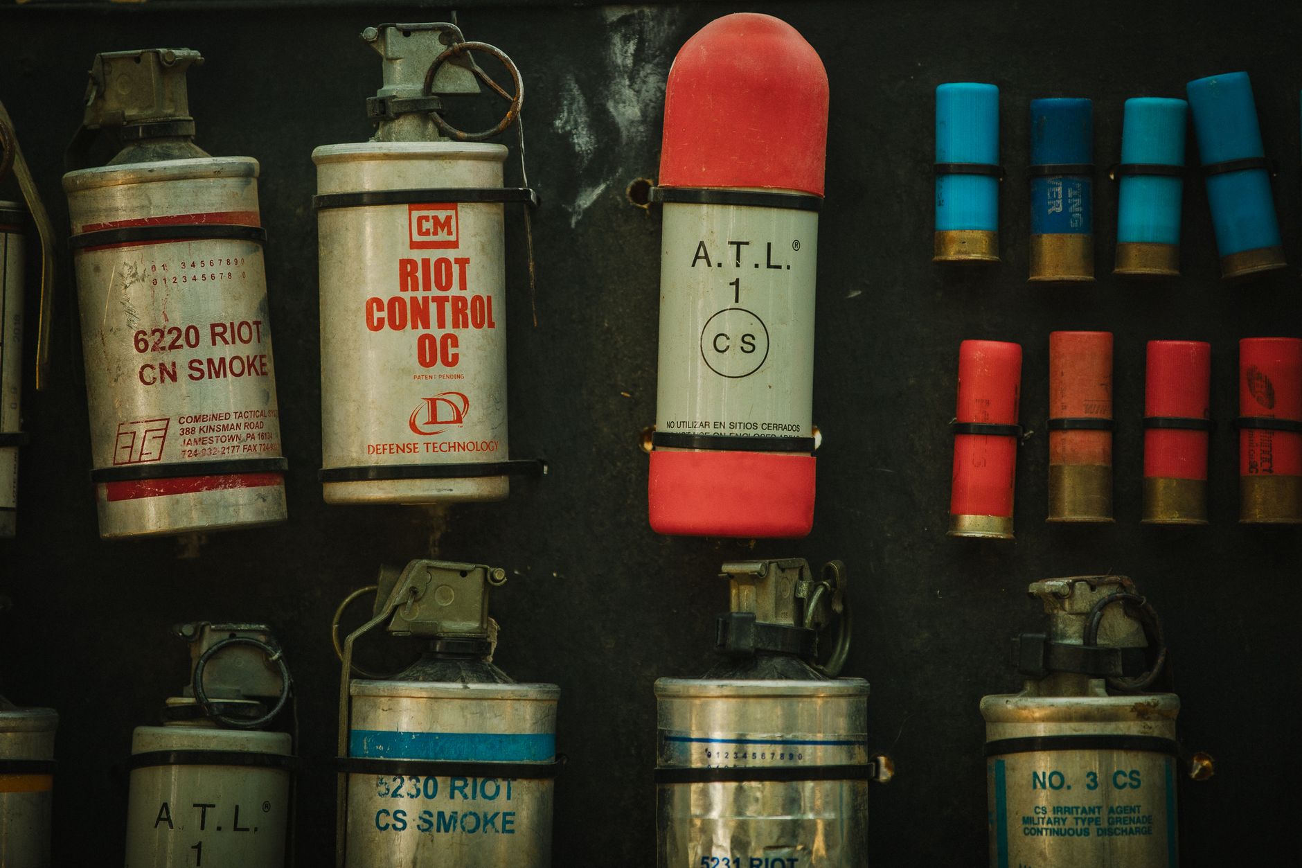 French 14-year-old tear gas